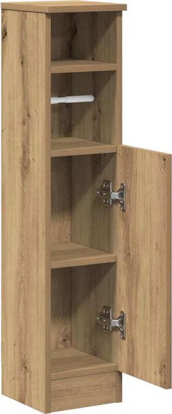 VidaXL Koupelnová skříňka s držákem rolí 20,5 x 22 x 90 cm [858505] Barva: Bílá