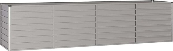 VidaXL Zahradní vyvýšený záhon rezavý 320 x 80 x 77 cm cortenová ocel [151963]