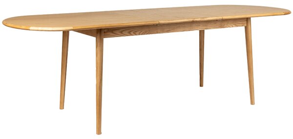 Dubový rozkládací jídelní stůl ZUIVER TWIST 180/240 x 90 cm