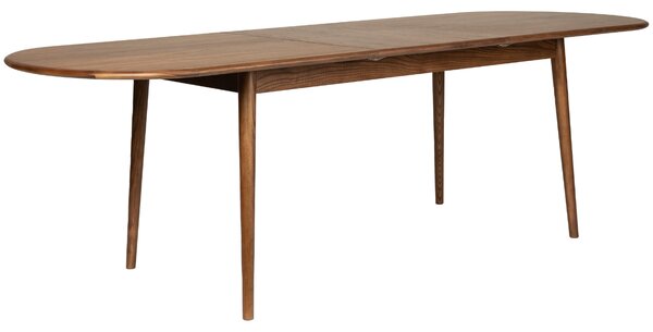 Ořechový rozkládací jídelní stůl ZUIVER TWIST 180/240 x 90 cm