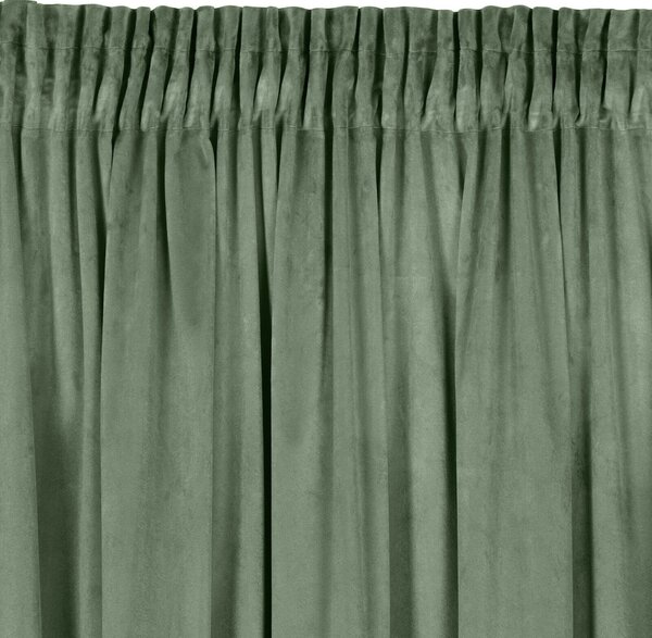 ZATEMŇOVACÍ ZÁVĚS NA PÁSCE MELANIE 140X270 CM TMAVĚMĚTOVÁ