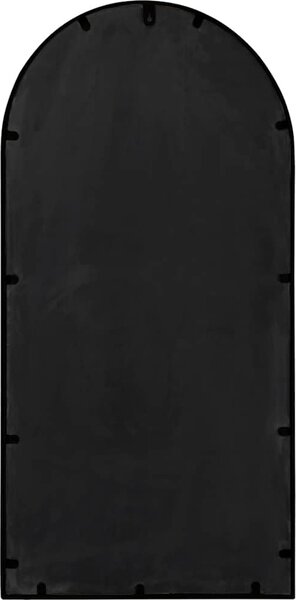 VidaXL Zahradní zrcadlo 90 x 45 cm železo do exteriéru [318348] Barva: Písková