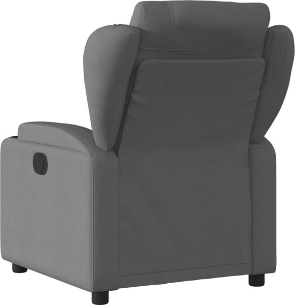 VidaXL Polohovací křeslo látky [3205567] Barva: světle šedá