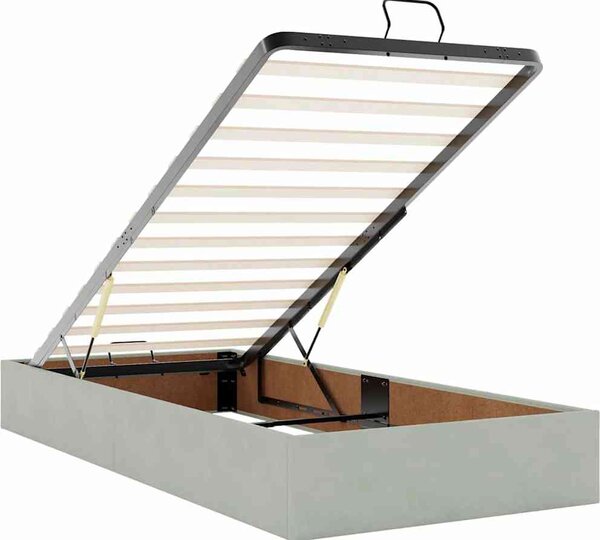 VidaXL Osmanský rám postele bez matrace 80x200 cm samet [3310925] Barva: Tmavě šedá