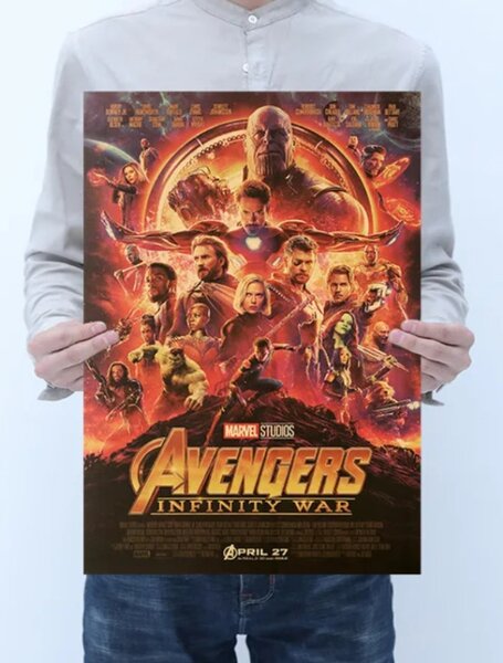 Tie Ler Plakát Marvel Avengers Infinity War, č.352, 51.5 x 36 cm