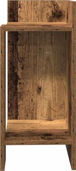 VidaXL Odkládací stolek s policí 25,5x27x60 cm [858542] Barva: dub artisan