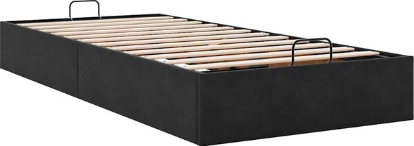 VidaXL Osmanský rám postele bez matrace 80x200 cm samet [3310925] Barva: Tmavě šedá