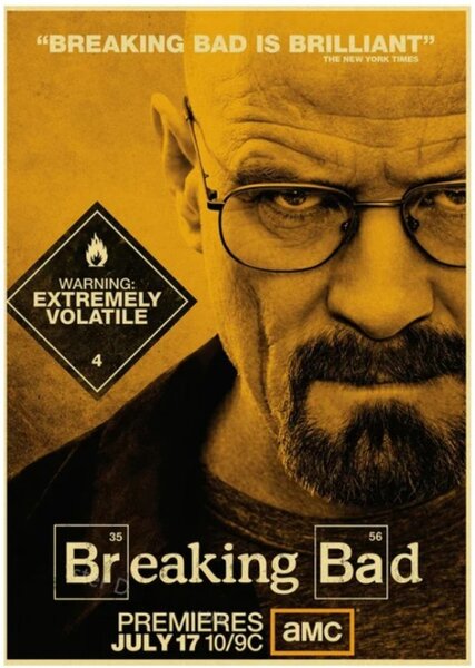 Tie Ler Plakát Breaking Bad - Perníkový táta č.376, A3