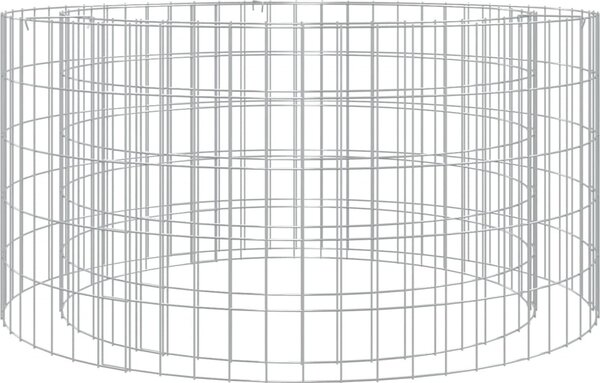VidaXL Gabionové ohniště Ø 100 cm pozinkovaná ocel [153560]
