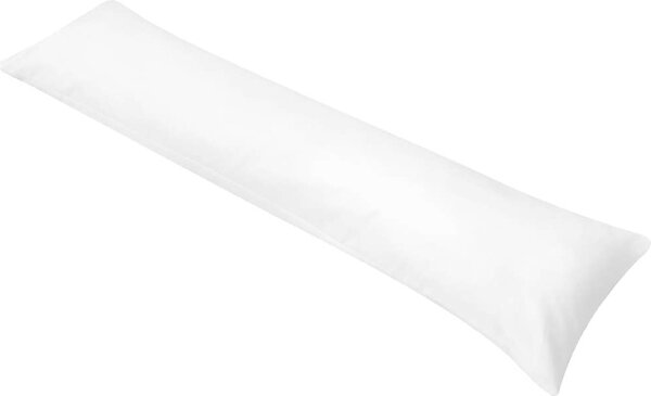 VidaXL Polštář pro tělo pro spaní na boku 40x145 cm bílý [131582]