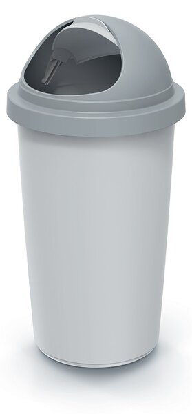 Prosperplast Odpadkový koš COMPACTO ROLL 30 L popelavě šedý/světle šedý