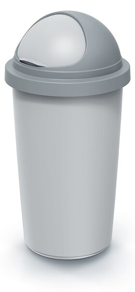 Prosperplast Odpadkový koš COMPACTO ROLL 30 L popelavě šedý/světle šedý