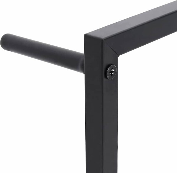 VidaXL Věšák na ručníky 60 x 10 x 116 cm ocel [336121] Barva: Bílá