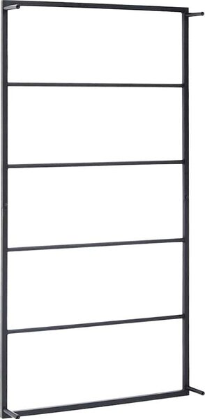 VidaXL Věšák na ručníky 60 x 10 x 116 cm ocel [336121] Barva: Bílá