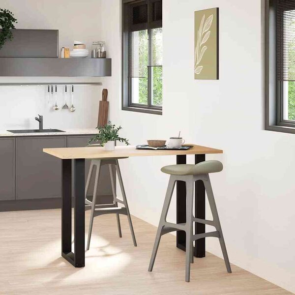 VidaXL Nohy barového stolu ve tvaru U 2 ks ocel 50 x (90-91) cm ocel [4013222] Barva: antracitová