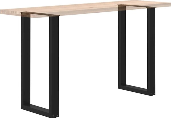 VidaXL Nohy barového stolu ve tvaru U 2 ks ocel 50 x (90-91) cm ocel [4013222] Barva: antracitová