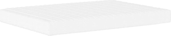 VidaXL Pěnová matrace bílá 120 x 200 cm tvrdost H2 H3 [356343]