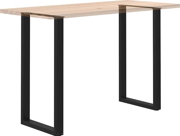VidaXL Nohy barového stolu ve tvaru U 2 ks ocel 60 x (110-111) cm ocel [4013248] Barva: antracitová