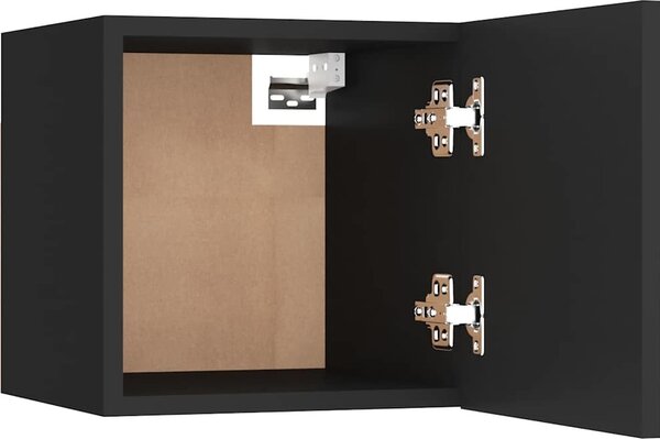 VidaXL Noční stolek 30,5 x 30 x 30 cm kompozitní dřevo [3079709] Barva: Betonová šedá