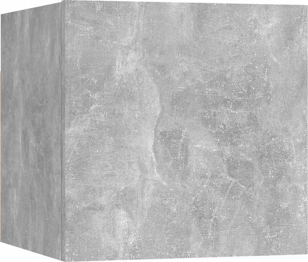 VidaXL Noční stolek 30,5 x 30 x 30 cm kompozitní dřevo [3079709] Barva: Betonová šedá
