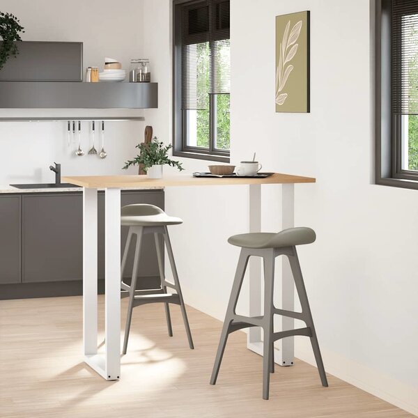 VidaXL Nohy barového stolu ve tvaru U 2 ks ocel 60 x (110-111) cm ocel [4013248] Barva: antracitová