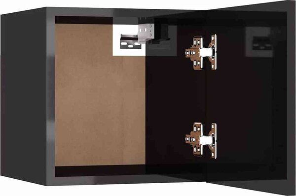 VidaXL Noční stolek 30,5 x 30 x 30 cm kompozitní dřevo [3079709] Barva: Betonová šedá