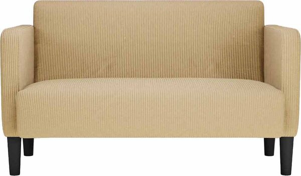 VidaXL Loveseat Sofa 109 cm manšestrová tkanina [4100522] Barva: Modrá