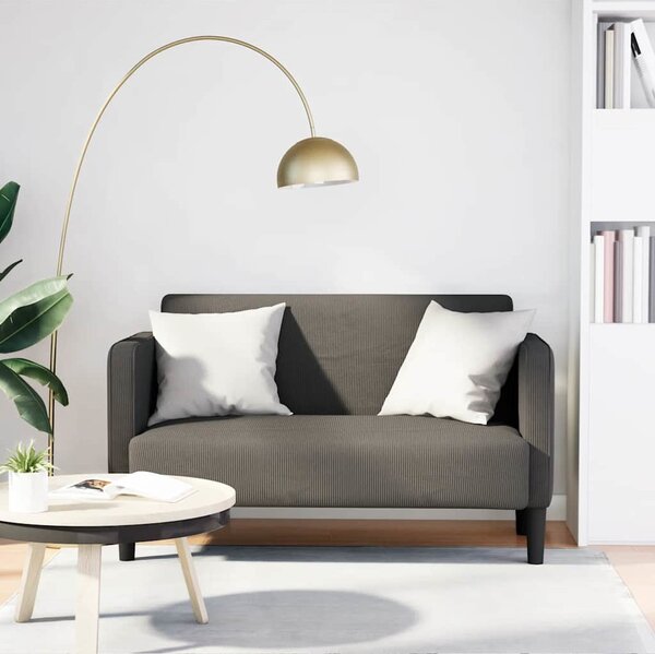 VidaXL Loveseat Sofa 109 cm manšestrová tkanina [4100522] Barva: Modrá