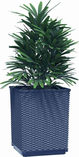 VidaXL Truhlíky 4 ks 30 x 30 x 37 cm polypropylen [364185] Barva: Hnědá