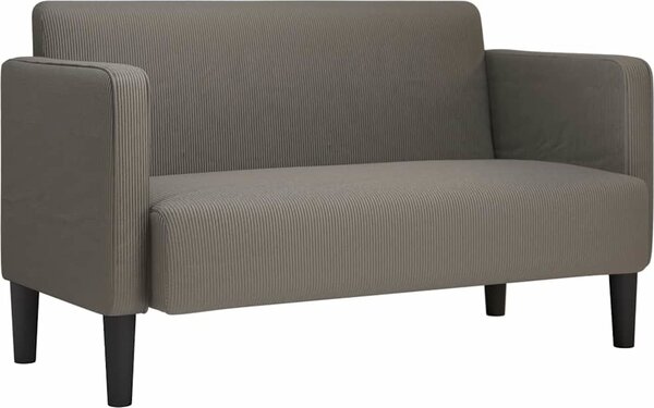 VidaXL Loveseat Sofa 109 cm manšestrová tkanina [4100522] Barva: Modrá