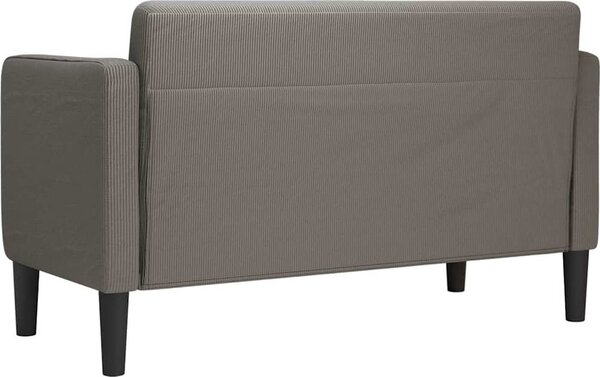 VidaXL Loveseat Sofa 109 cm manšestrová tkanina [4100522] Barva: Modrá