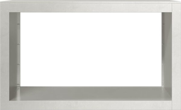 VidaXL Stojan na palivové dřevo 100x40x60 cm povětrnostně odolná ocel [850984] Barva: Ocel/Antracitový