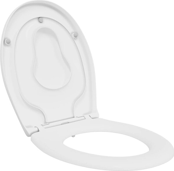 VidaXL Toaletní prkno 47 x 37 x 4 cm Duroplast [42002353] Barva: Černá