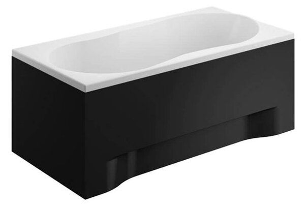 Polimat Akrylátová obdélníková vana Elza 140x70 (150x70, 160x75, 170x75) Barva: Bílá, Rozměry (cm): 140x70