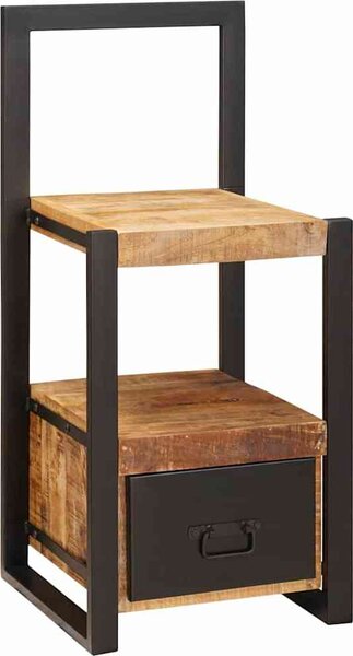 VidaXL Stojan na oblečení Hnědá 40 x 40 x 90 cm Masivní mangové dřevo [4015985] Barva: Přírodní