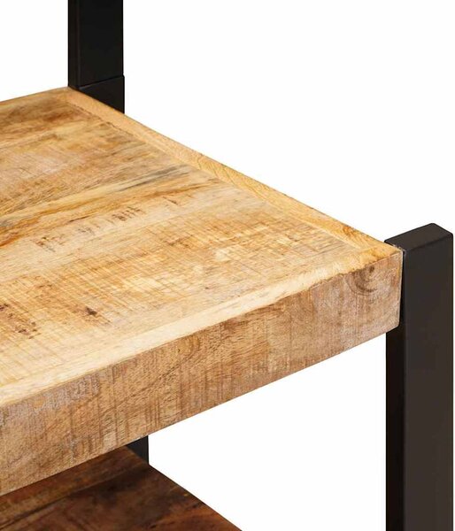 VidaXL Stojan na oblečení Hnědá 40 x 40 x 90 cm Masivní mangové dřevo [4015985] Barva: Přírodní