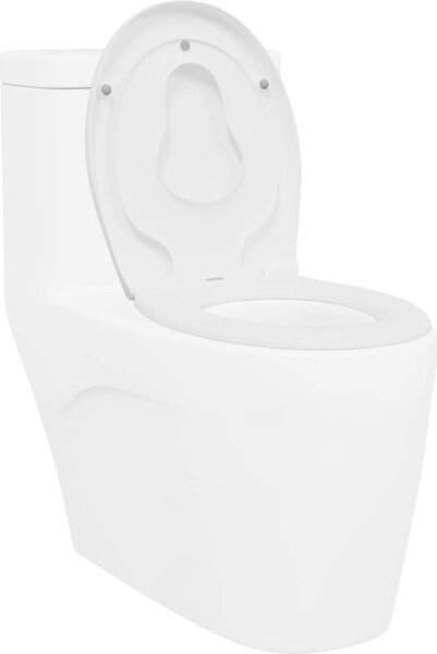 VidaXL Toaletní prkno 47 x 37 x 4 cm Duroplast [42002353] Barva: Černá