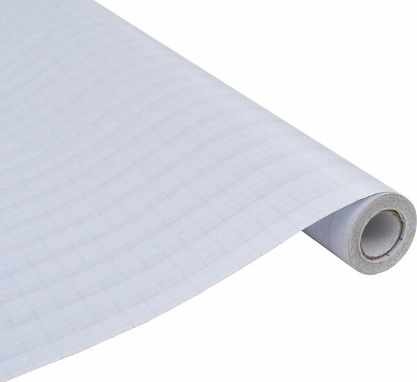 VidaXL Okenní fólie 90 x 500 cm PVC [140894] Barva: mléčné s proužky