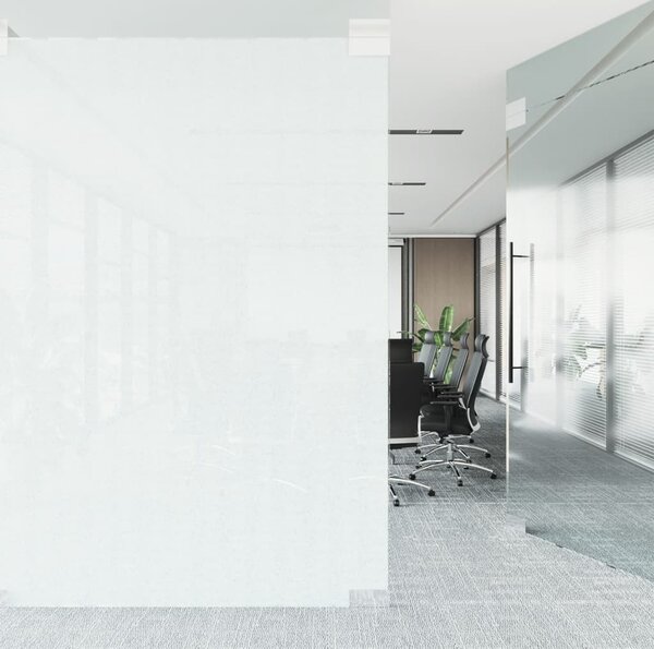VidaXL Okenní fólie 90 x 500 cm PVC [140894] Barva: mléčné s proužky