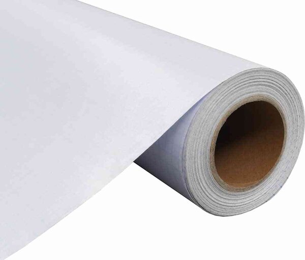VidaXL Okenní fólie 90 x 500 cm PVC [140894] Barva: mléčné s proužky