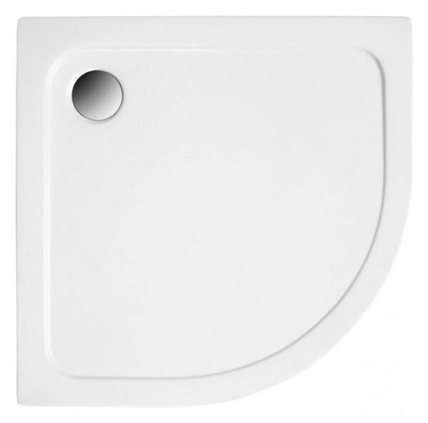 Polimat Krycí panel ke čtvrtkruhové akrylátové sprchové vaničce Standard 2 80x80 (90x90) KP 10 Barva: Bílá, Rozměry (cm): 80x80