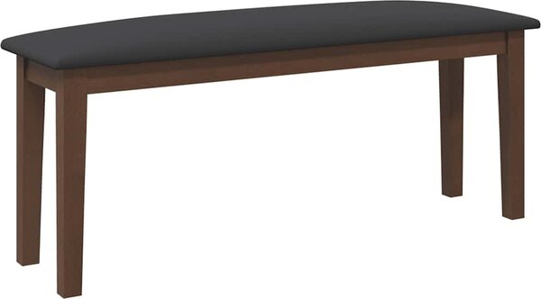 VidaXL Lavice 110 cm z masivního dřeva s gumou [4102602] Barva: Přírodní