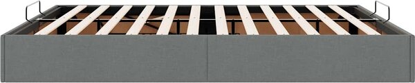 VidaXL Osmanský rám postele bez matrací 200x200 cm textil [3310906] Barva: krémová