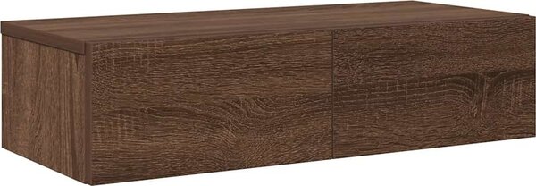 VidaXL Nástěnná police se zásuvkami 60x26,5x15 cm kompozit [859974] Barva: dub artisan