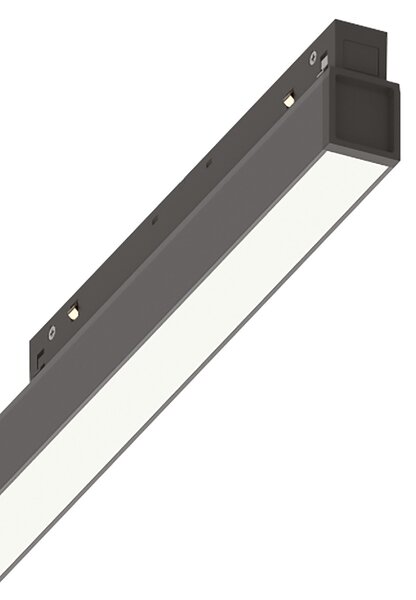 EGO WIDE lištové svítidlo LED 26W 3300lm 3000K 110° On-Off CRI90 112cm IP20, černé