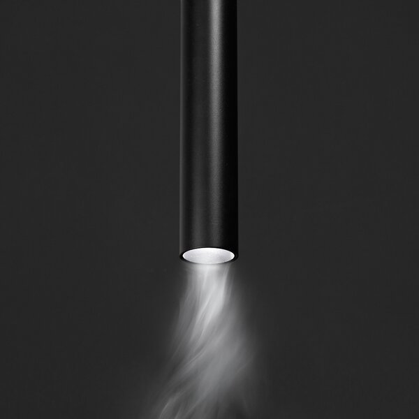 EGO PENDANT TUBE lištové LED závěsné svítidlo 12W 1000lm 3000K On-Off 30° IP20, černé