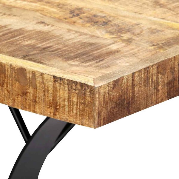 VidaXL Jídelní stůl 180 x 90 x 76 cm masivní mangovníkové dřevo [282766]