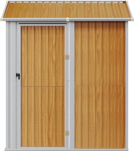 VidaXL Zahradní kůlna 192 x 152,5 x 237 cm pozinkovaná ocel [364533] Barva: antracitová