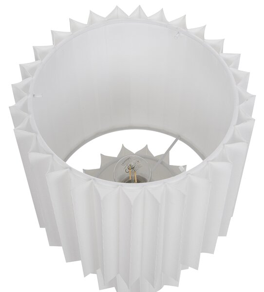 Stolní lampa ALFEIOS Len Bílá