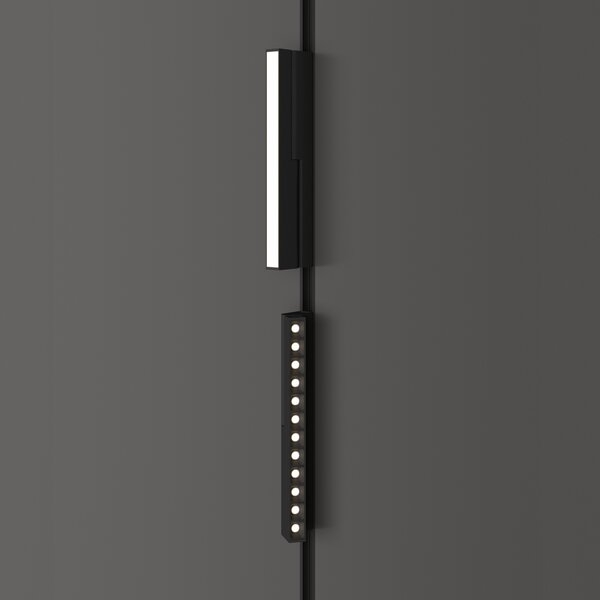EGO FLEXIBLE WIDE lištové LED svítidlo 7W 820lm 3000K On-Off 110° 28,3cm IP20, černé